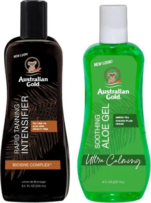 Immagine prodotto di Australian Gold Rapid Tanning Intensifier + Aloe dopo il sole
