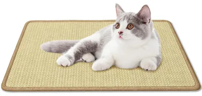 Produktbild von Kratzmatte für Katzen aus natürlichem Sisal, 50 x 30 cm