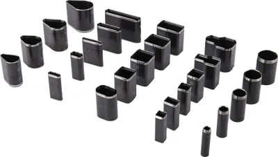 Obrázek produktu pro 25 ks sada ručních nástrojů pro děrování kůže v různých tvarech, ruční výroba, DIY, děrovačka na kůži