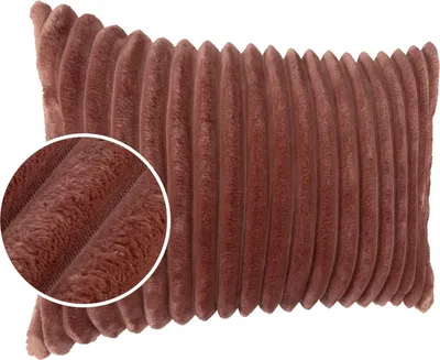 Produktbild von Dekokissenbezug BIG-Cord weich und flauschig ohne Füllung 30 x 50 cm Rosa