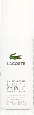 Obrázek produktu pro Lacoste Eau de Lacoste L.12.12 Blanc DEO ve spreji 150 ml M