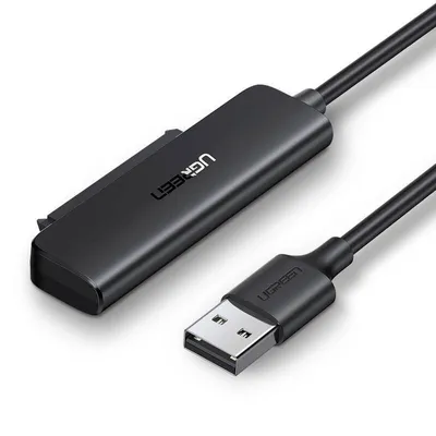 Ugreen Adaptér 2,5'' SATA III 3.0 HDD SSD - USB 3.2 Gen 1 (SuperSpeed USB 5 Gbps) čierny (70609 CM321)