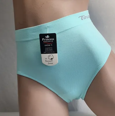 Produktbild von *Princess Dessous*Damen Hüftslip "Tina" 3er Pack ohne Nähte super elastisch Gr. XXL, Mint