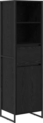 Image de Bibliothèque Chêne noir 43 x 36 x 150.5 cm Bois d'ingénierie