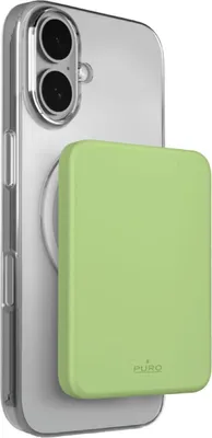 Obrázok produktu pre PURO Mini Power Mag, 4200 mAh, Lítium polymér (lipo), Bezdrôtové nabíjanie, Limetka