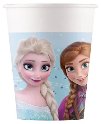 Produktbild von "Frozen Idyllic Wonder" Partydeko Artikel Variante: 8 Becher | 200ml Papier