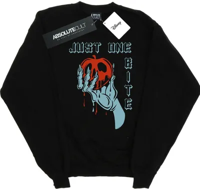 Produktbild von Disney - "Just One Bite" Sweatshirt für Damen BI42313 (M) (Schwarz)