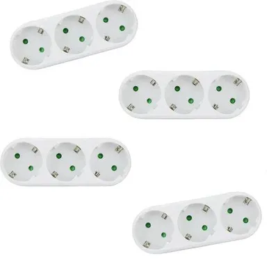 Immagine prodotto di Adattatori da 4 poli a 3 poli, presa rotonda con 3 spine
