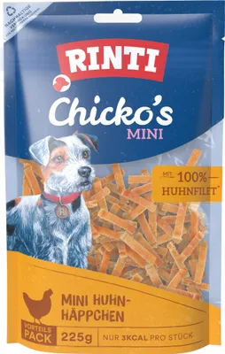 Image de Rinti 225gx9 Chicko Mini Chicken Snacks