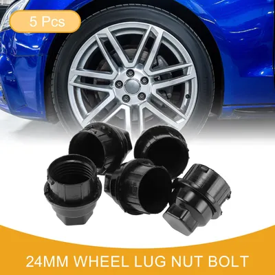 Image de Écrou De Roue - Voiture - Pour Chevrolet Camaro 1997-2002 Plastique Noir - 5 Pièces