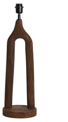 Obrázek produktu pro Light & Living - stolní lampa - Xitta - hnědá - dřevo - samostatné svítidlo - E27 - 7042464