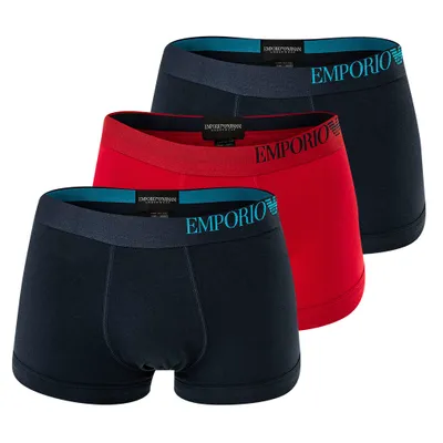 Produktbild von Emporio Armani Herren Stretch-Boxershorts, 3er-Pack, Farben S