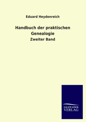 Produktbild von Handbuch der praktischen Genealogie