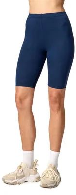 Produktbild von Merry Style Damen Kurze Leggings aus Viskose MS10-145(Dunkelblau, M)