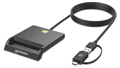 Produktbild von Manhattan 102759, USB Typ-A, Schwarz, 56 g