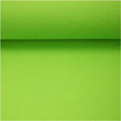 Bündchenstoff Schlauchware 50(100)cm extrabreit Meterware ab 25cm Jersey Oeko-Tex apfelgrün