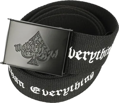 Produktbild von Motörhead Gürtel Uni Logo schwarz Standard