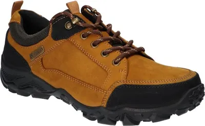 Produktbild von AMERICAN CLUB CY102 Herren Lederschuhe, Leder Trekkingschuhe, Solide Herrenschuhe, Braun 42