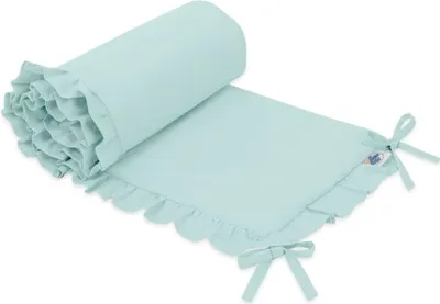 Produktbild von Babynestbezug – Kinderbettschutz – Optimaler Schutz und Komfort – Mint – Universell