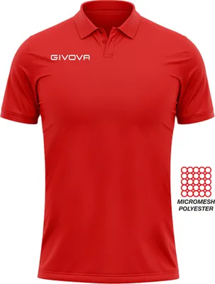 Produktbild von Givova Pocket Kurzarm-poloshirt Rot XL Mann Rot XL