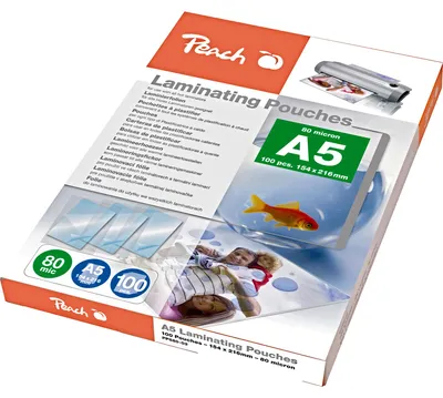 Produktbild von Peach PP580-03, Glänzend, A5, 100 Stück(e)