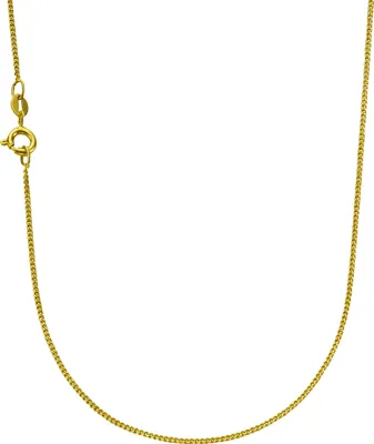 Produktbild von Damen 925 Sterling Silber Panzerkette 45cm lang