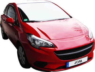 Produktbild von Kühlergrill Sportgrill Gitter Front Grill ohne Emblem Schwarz für Opel Corsa E