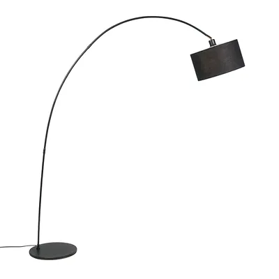 Produktbild von Smarte Moderne Bogenlampe Schwarz inkl WiFi G95 Vinossa