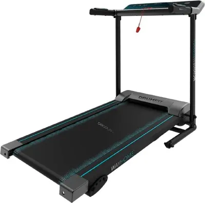 Obrázok produktu pre Cecotec DrumFit WayHome 1000, 100 kg, 1 km/h, 10 km/h, Kalórie, Vzdialenosť, Rýchlosť, Čas, Čierna, Manuálne