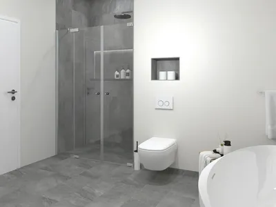 Produktbild von Jungborn Duschtür in Nische SETTE Pendeltür mit Festteil links 150 cm Profilfarbe chrom Klarglas mit schmutzabweisende G