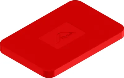 Unterlegplatte DISKOKLICK, 53x170x3 mm, Rot, 250 Stück