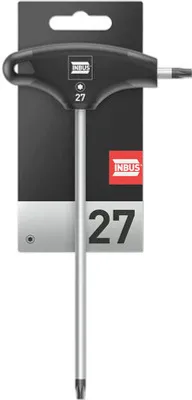 Produktbild von TORX® T-Griff Schraubendreher TX27, mit HybridTouch (INBUS® 70532)