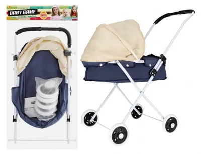 Produktbild von Puppenwagen Deep Met 35X69X10 7480