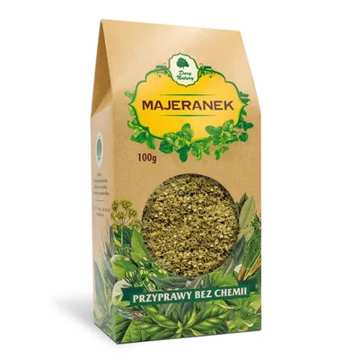 Zdjęcie produktu dla MAJERANEK 100 g - DARY NATURY