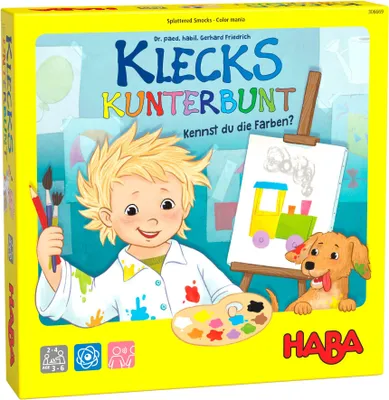 Produktbild von HABA 306669 - Klecks Kunterbunt, Legespiel ab 3 Jahren