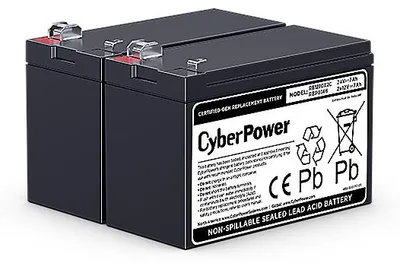 Productafbeelding van CyberPower Systems ER vervangingsbatterij P. RBP0146 voor CP1200EIPFCLCD/CP1350EPFCLCD - Accessoires voor UPS (onderbrekingsvrije stroomvoorziening)