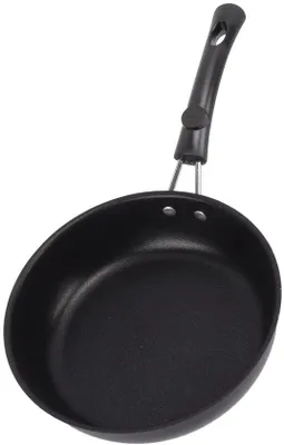 Productafbeelding van Roestvrijstalen omeletpan, 18 cm, geschikt voor thuisgebruik en in restaurants