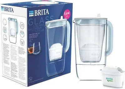 Zdjęcie produktu dla Brita 1050452, Filtr wody na blat kuchenny, 2,5 l, Niebieski, Biały
