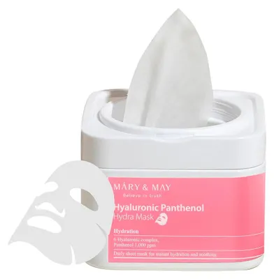 Obrázek produktu pro Hydratační pleťová maska Hyaluronic Panthenol (Hydra Mask) 30 ks