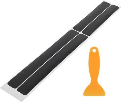 Productafbeelding van 4 stuks deurrandbeschermers voor auto's, anti-krasbescherming, 3D-carbonfiberdecoratie, universeel