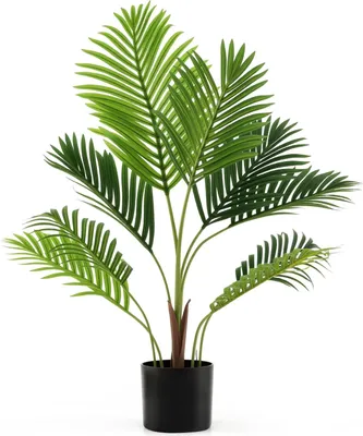 Obrázok produktu pre Umelá sada arekových paliem, 90 cm, do interiéru, bezúdržbová