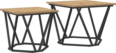Produktbild von Möbel Beistelltische 2 Stück Artisan Eiche Leimholz - Couchtische 868272
