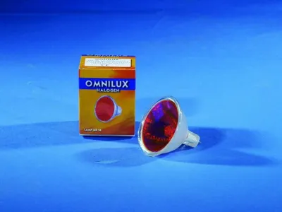Produktbild von OMNILUX MR-16 12V/50W GX-5.3 SP 12° rot