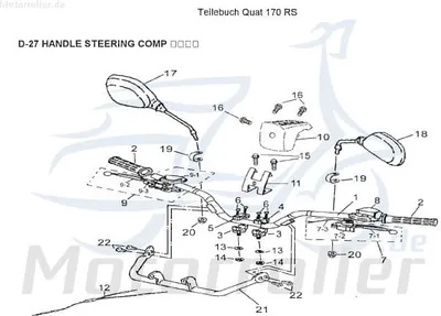 Produktbild von AEON Instrumentenabdeckung Cobra 180 RS Quad ATV 180ccm 4Takt Motorroller.de 125ccm-4Takt UTV Ersatzteil Service Inpektion Direktimport