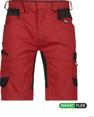 Produktbild von DASSY Arbeitsshorts AXIS Shorts Gr. 46 rot/schwarz
