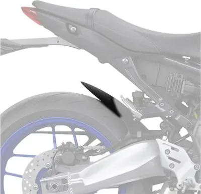 Produktbild von Puig Yamaha Mt-09 Sp 2023 Heckfenderverlängerung Schwarz Schwarz One Size