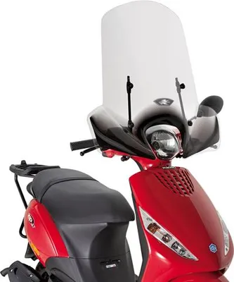 Image de Pare-brise KAPPA pour KYMCO LIKE 50/125/200i (09-16), 52x66,6 cm, Transparent