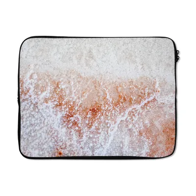 Produktbild von MuchoWow® Laptop Hülle 15 Zoll Abstraktes Farbsalz Laptoptasche - Laptoptasche - Sleeve - Rundum-Schutz