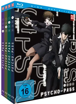 Produktbild von Psycho Pass - Staffel 1 - Gesamtausgabe - Bundle Vol.1-4 - Blu-Ray