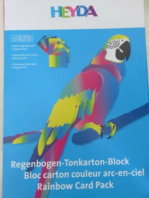 Produktbild von Heyda 204775310 TonkartonBlock22,5x32,5cm 180g rgbg